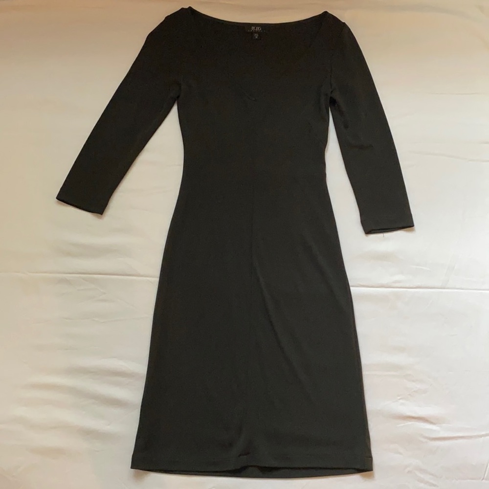 🔥Like New!  BCBG Dresses - Size XS - Dark Forest Green - Midi Dress